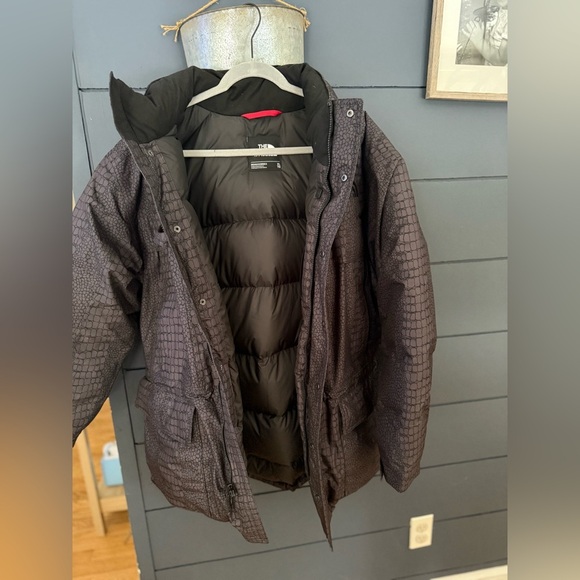 The North Face McMurdo goose down Parka Gray black Mens Size XL - Picture 3 of 5